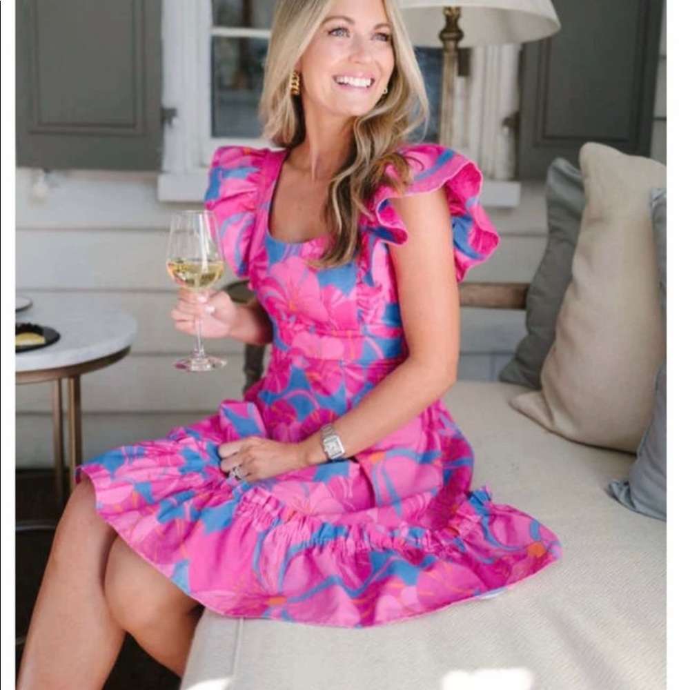 TUCKERNUCK Cameran Eubanks Wimberly Collection Wild Azalea Edisto dress